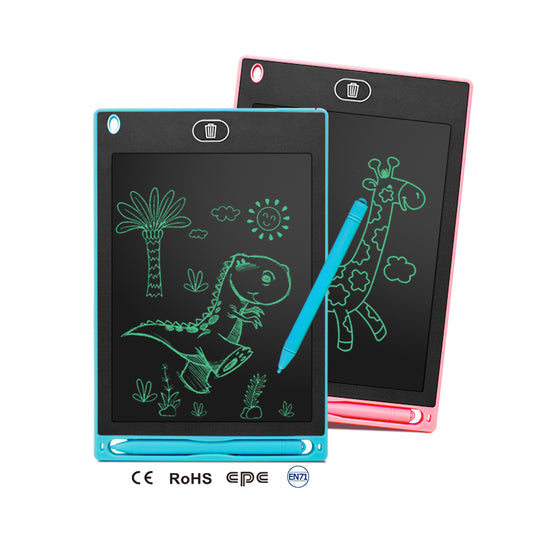 OEM logo CE RoHS EN71 8.5, 10, 12 pouces enfants numérique électronique ardoise écriture lcd pad tablette pour enfants