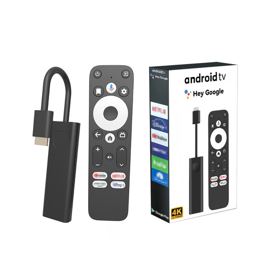 Spot Product Dcolor GD1 tv box Assez Mémoire Bras Quad 64Bit 4K Tv Stick google certifié Android tv stick