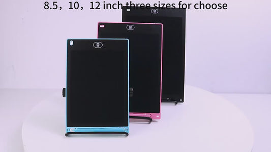 OEM logo CE RoHS EN71 8.5, 10, 12 pouces enfants numérique électronique ardoise écriture lcd pad tablette pour enfants